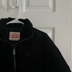 XS Levi’s Navy Blue Corduroy Winter Jacket